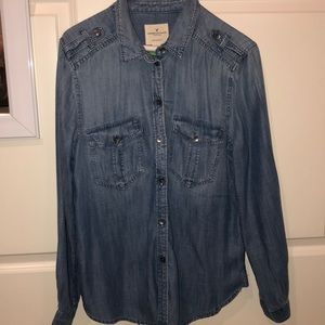 American Eagle Denim Shirt